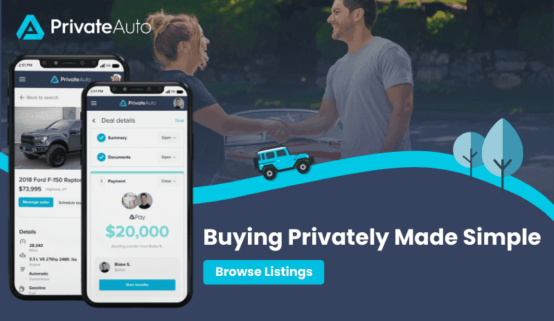 Image highlighting Buying Car Privately by PrivateAuto