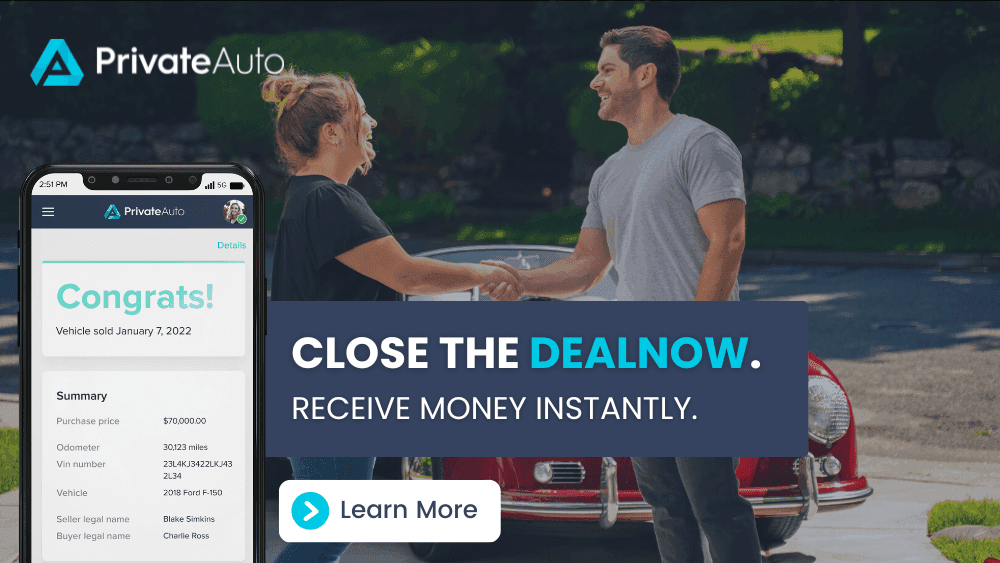 Image highlighting DealNow by PrivateAuto