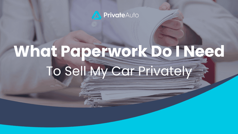 What do i need to sell a sales car