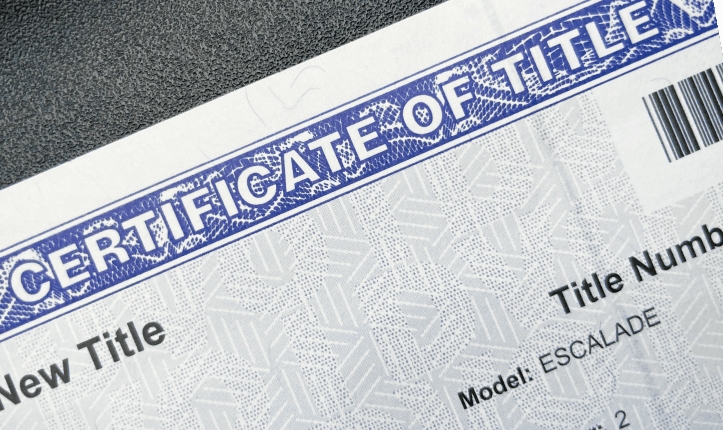 illinois certificate of title example