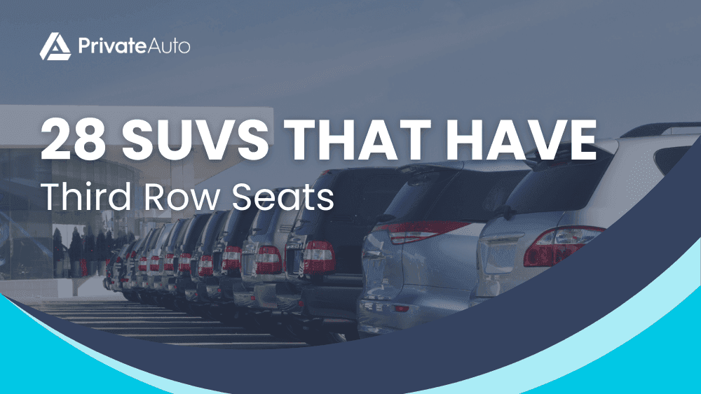 28 SUVs That Have Third Row Seats