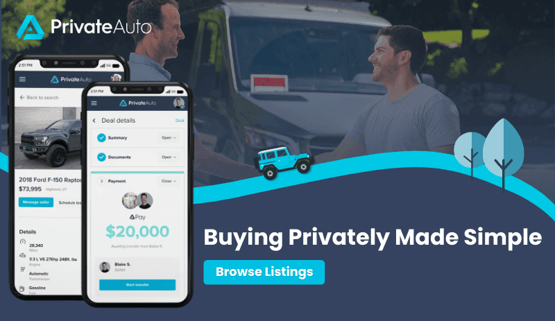 Image highlighting Buying Car Privately by PrivateAuto