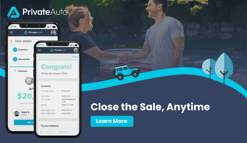 Image highlighting DealNow by PrivateAuto