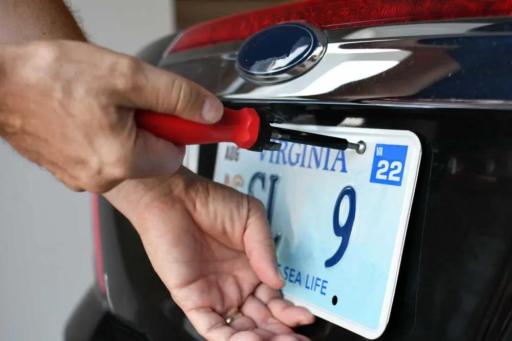 How To Remove License Plates Quickly And Easily