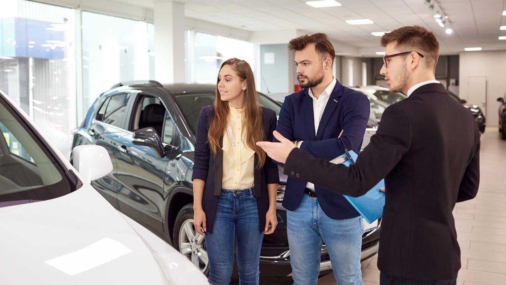 Trading in your car at a dealership for a tax credit