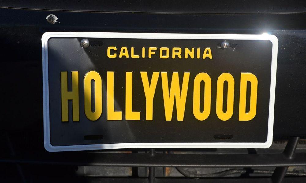 Custom California license plate