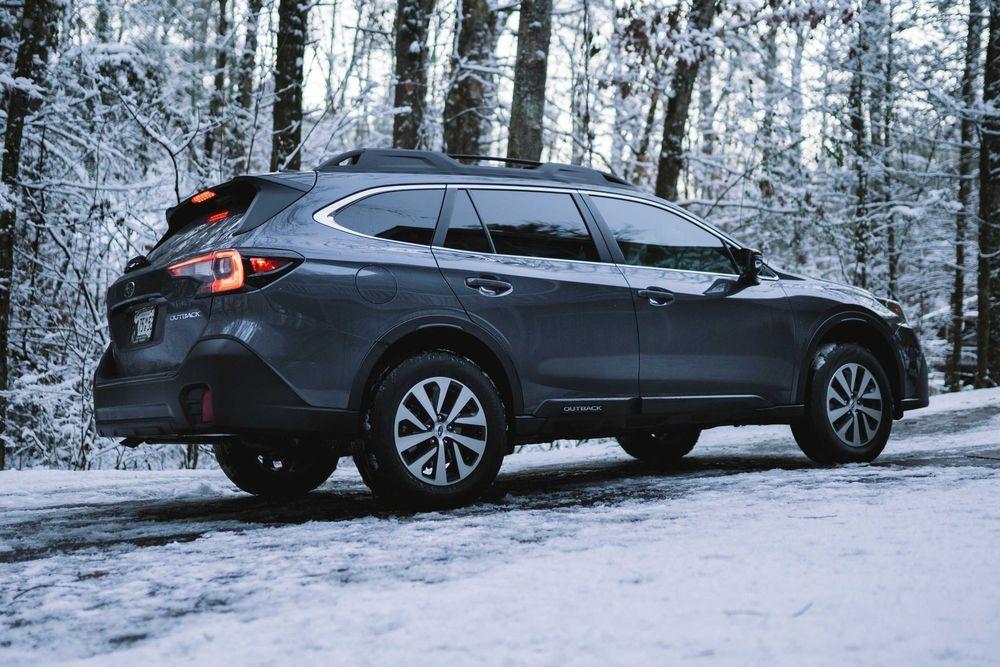 Gray Subaru Outback