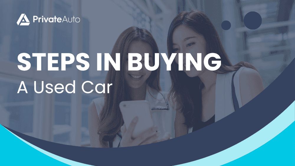 Steps in buying a used car