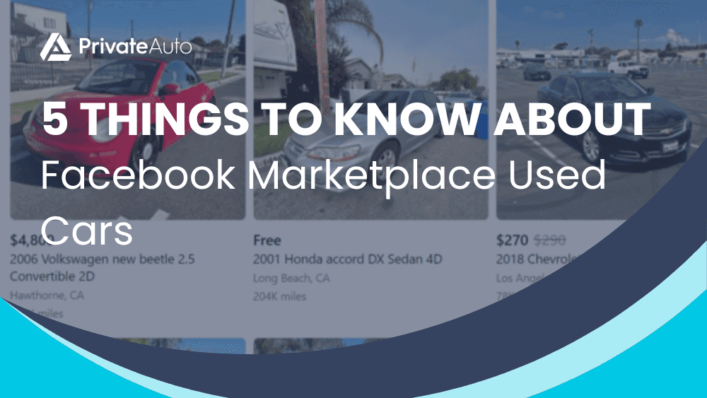 5 Things To Know About Facebook Marketplace Used Cars